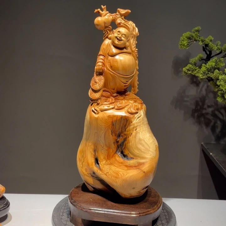 柏木（崖柏）崖柏雕刻工艺摆件