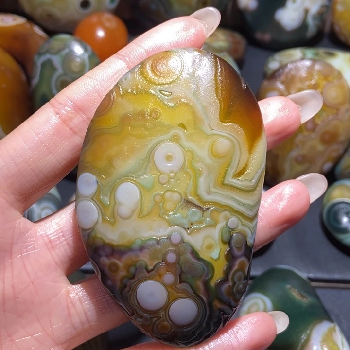 【闪购商品】未镶嵌玛瑙/玉髓珠宝奇石j