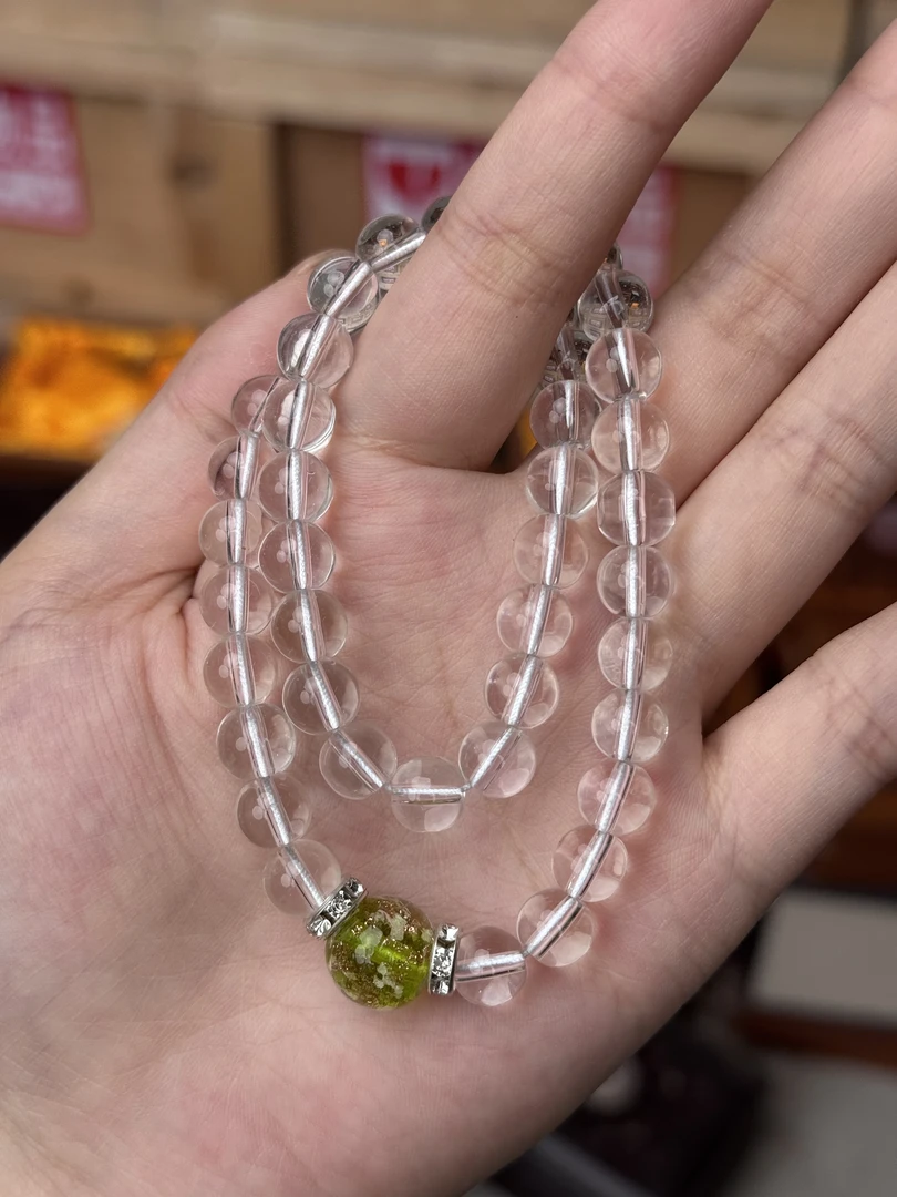 S1170 水晶双圈手串无礼盒