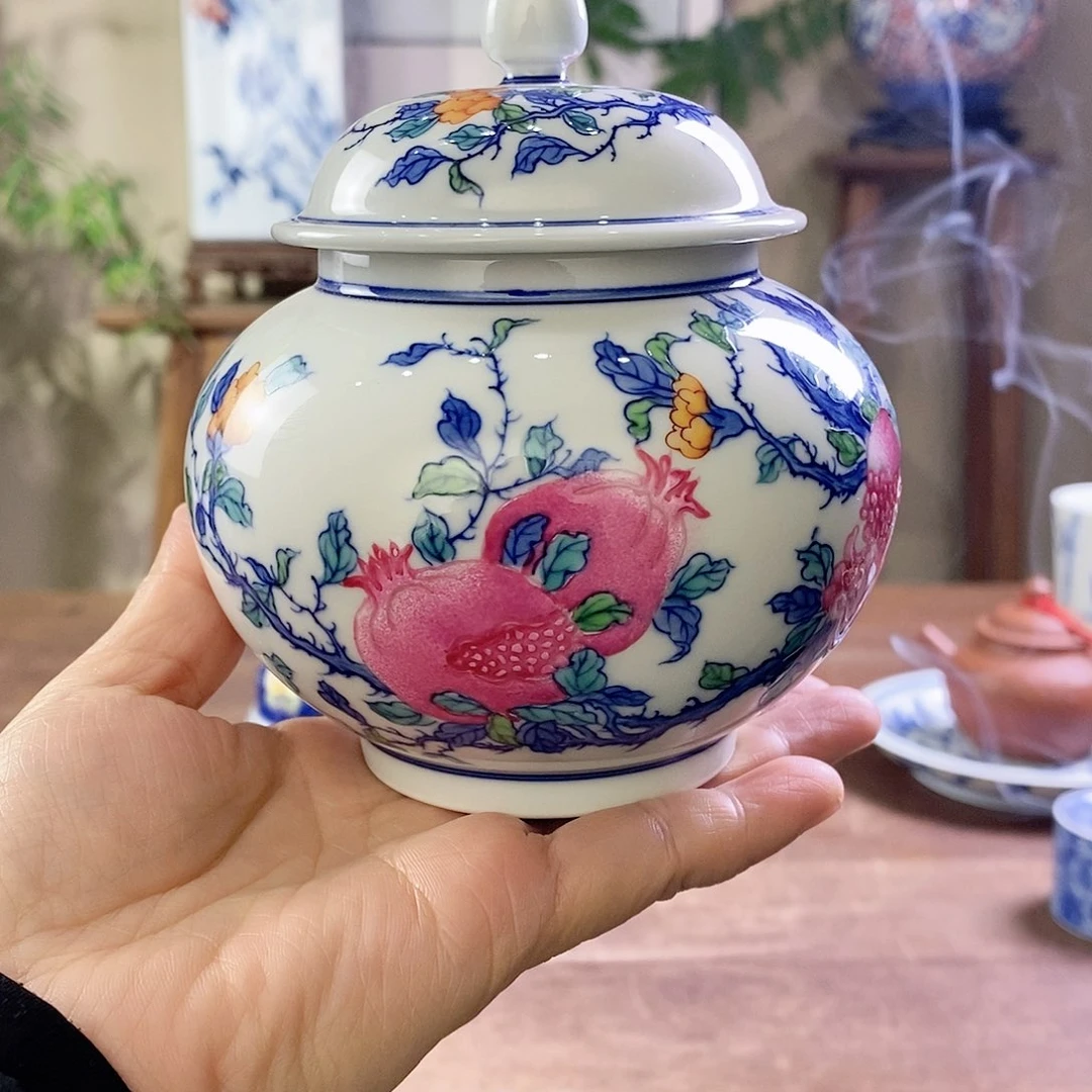 【闪购商品】青*?景德镇陶瓷家用摆件