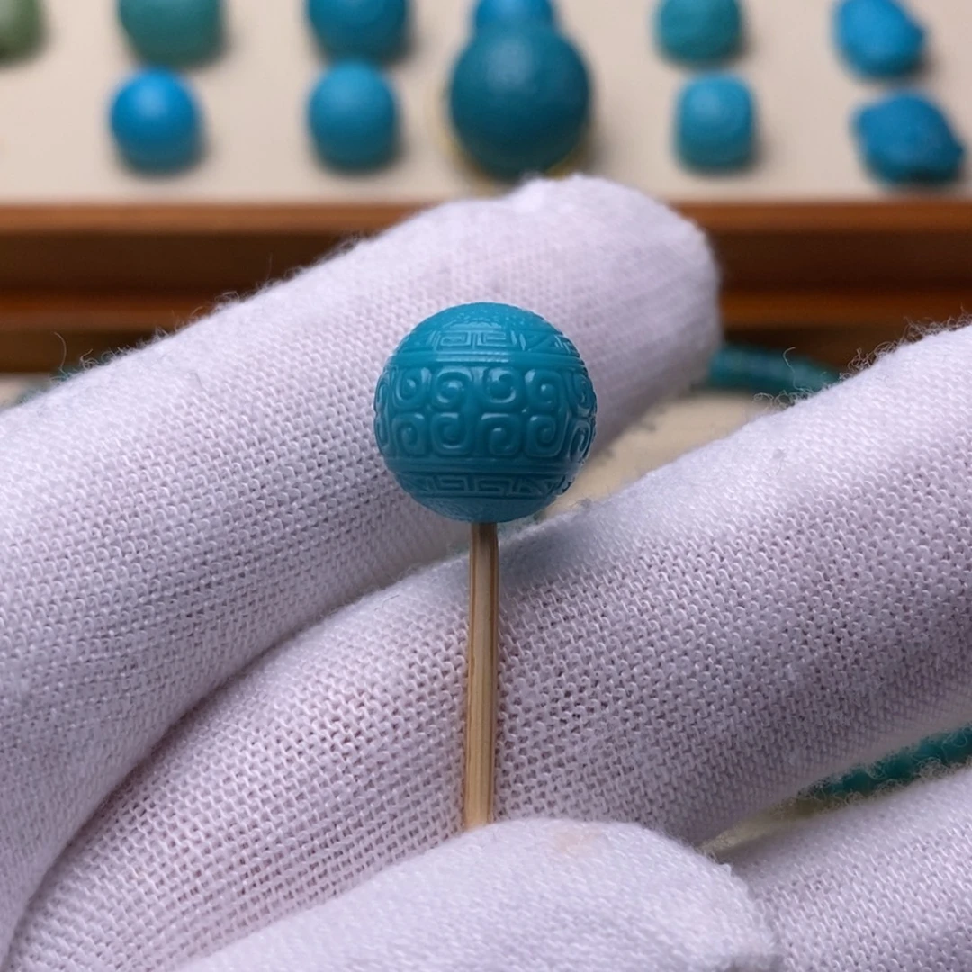 绿松石未镶嵌绿松石回纹12.3