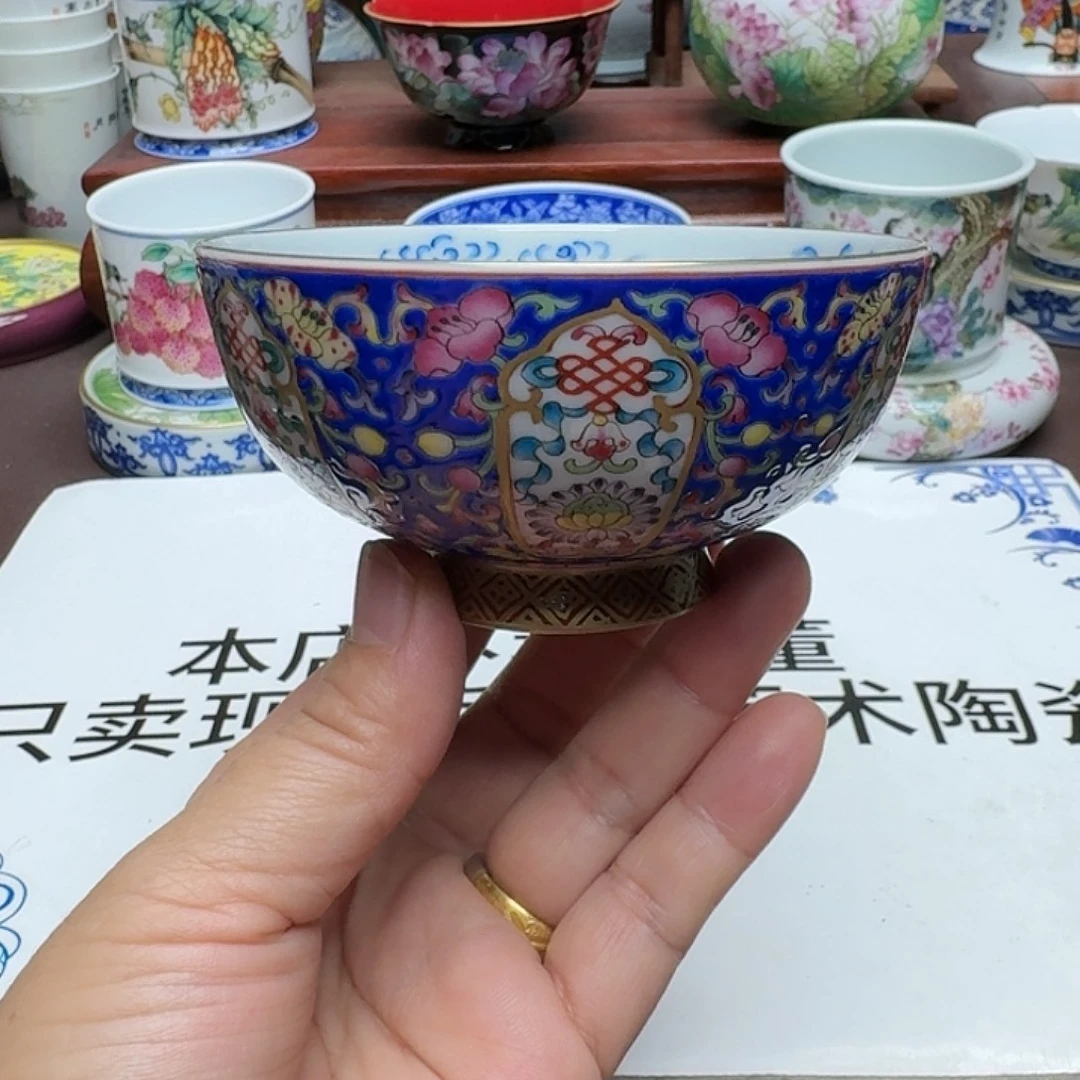 景德镇手工手绘展示