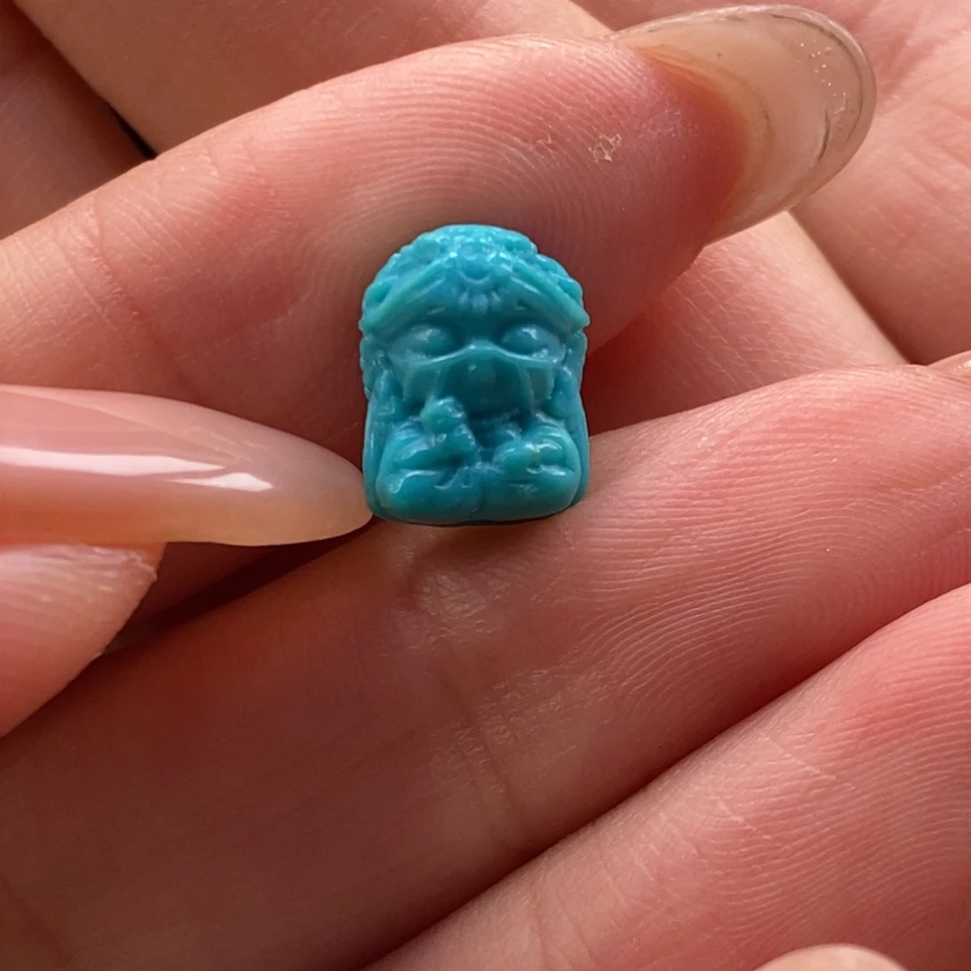 未镶嵌绿松石挂件