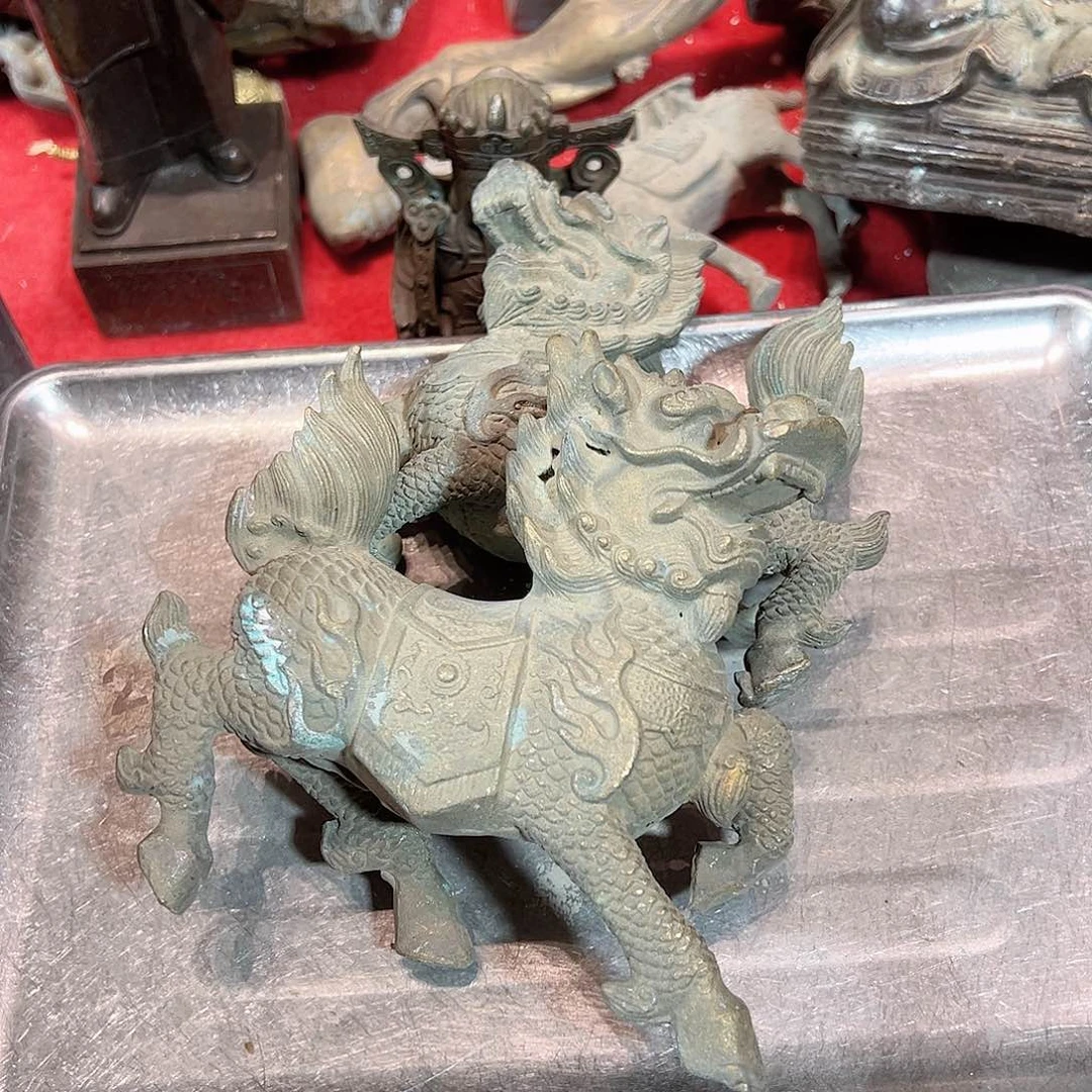 用****8黄铜摆件工艺品，