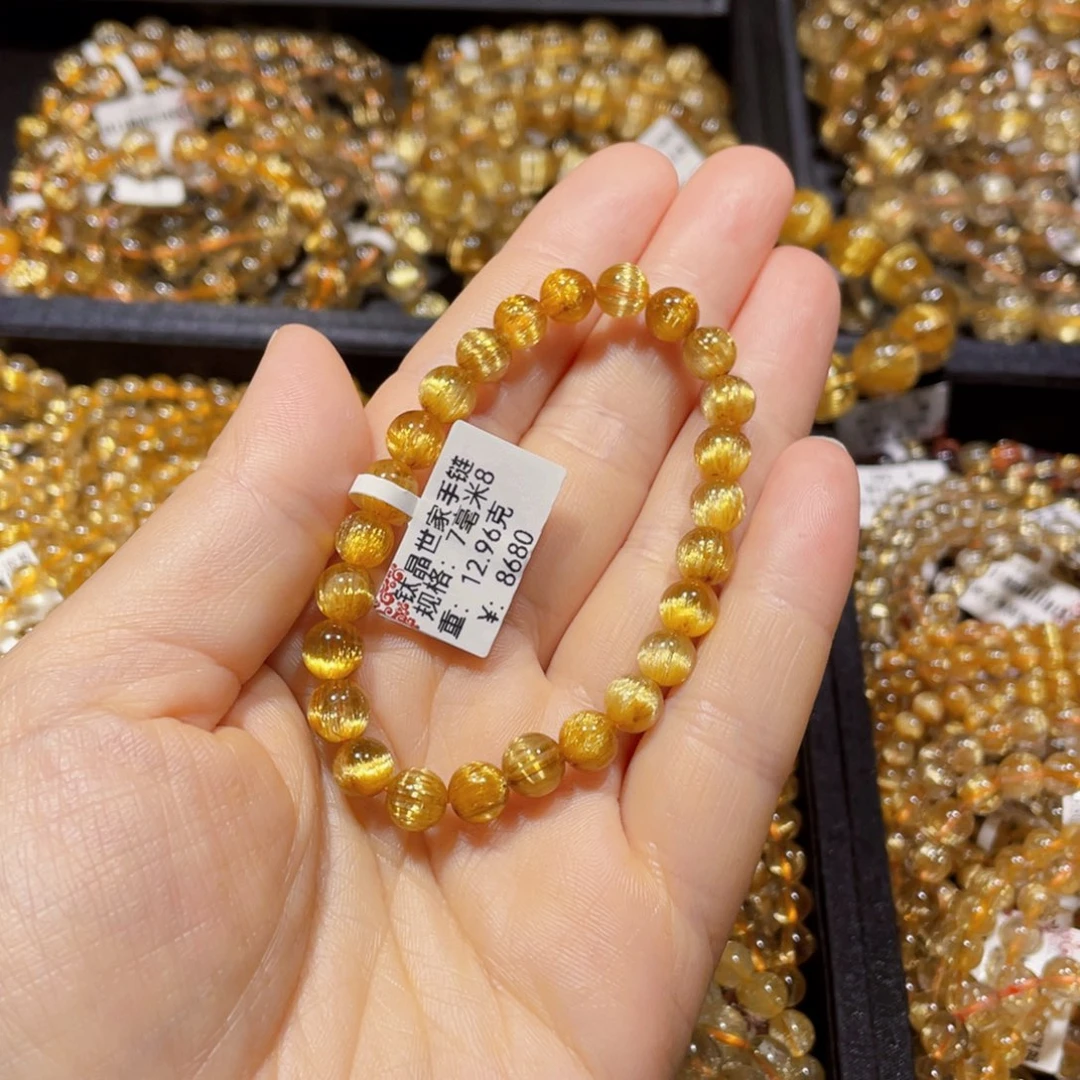 手链未镶嵌水晶N*享天然水晶手链