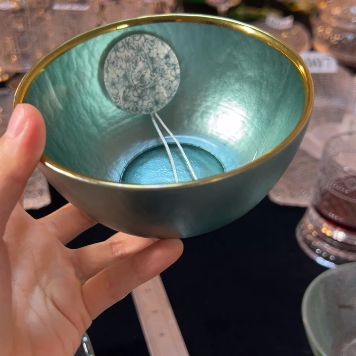 水晶玻璃外贸出口，两个