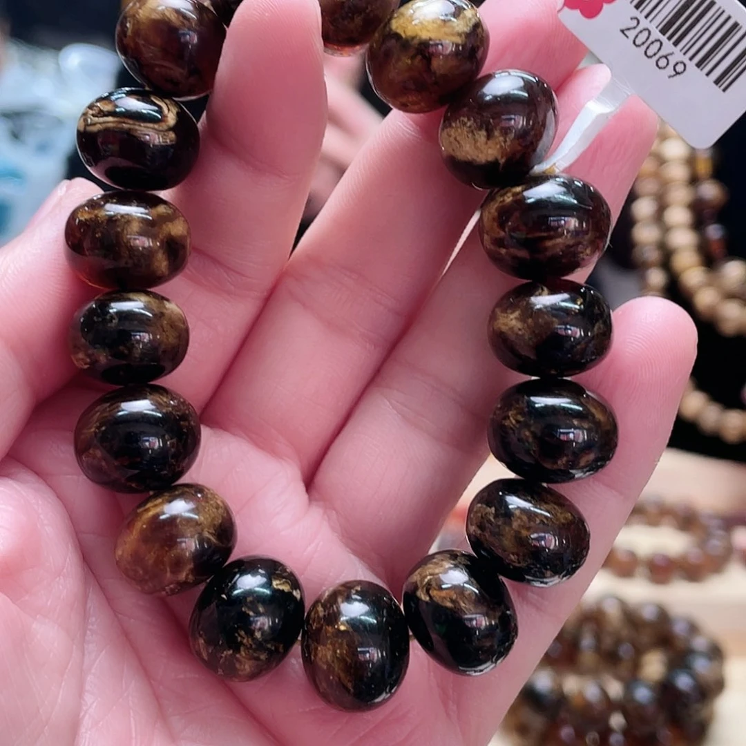 琥珀裸石未镶嵌燊**翕十五20069