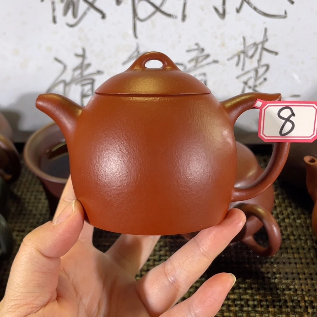 紫砂茶壶重**过秦权全手微瑕