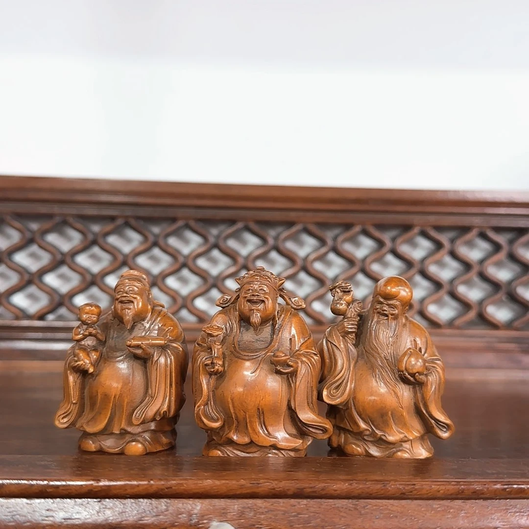 花梨木类黄杨木福禄寿高6