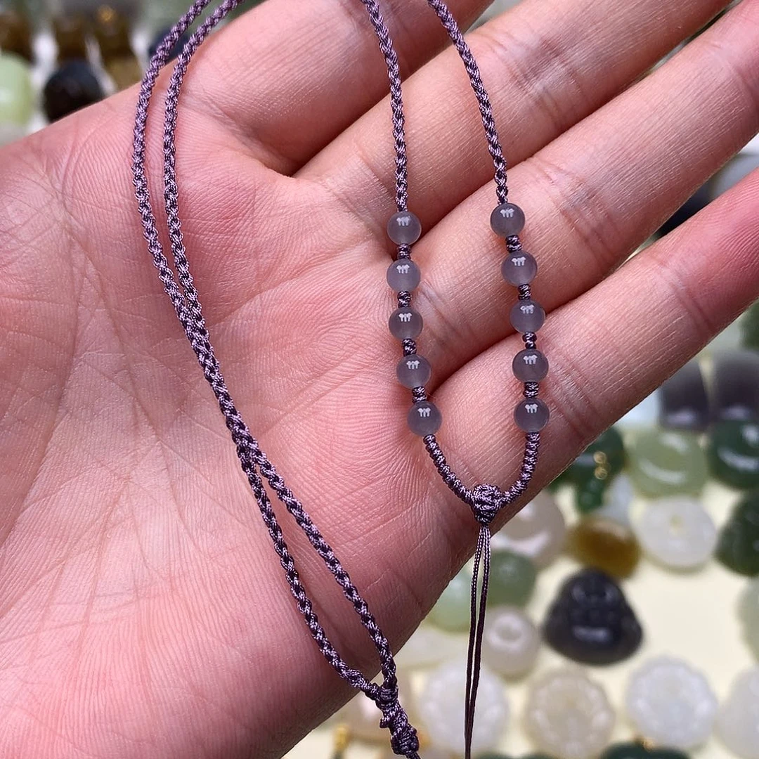 和田玉未镶嵌颈饰H****