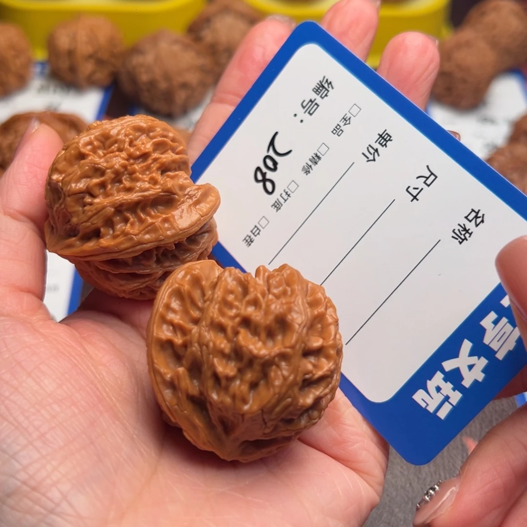 酒***圈吊坠文玩核桃208苹果园