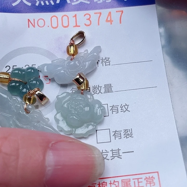 吊坠(赠链)未镶嵌翡翠