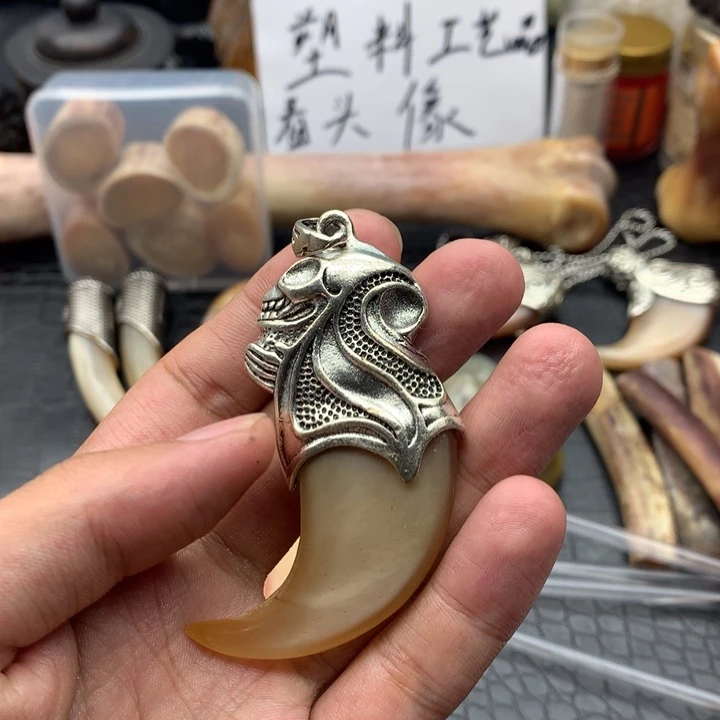 手串/手链鸡骨（鸡脚）银勾 头