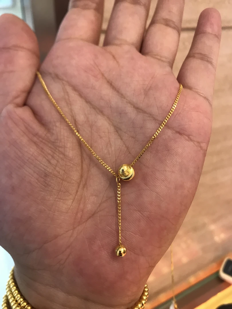 足金有求必应套链