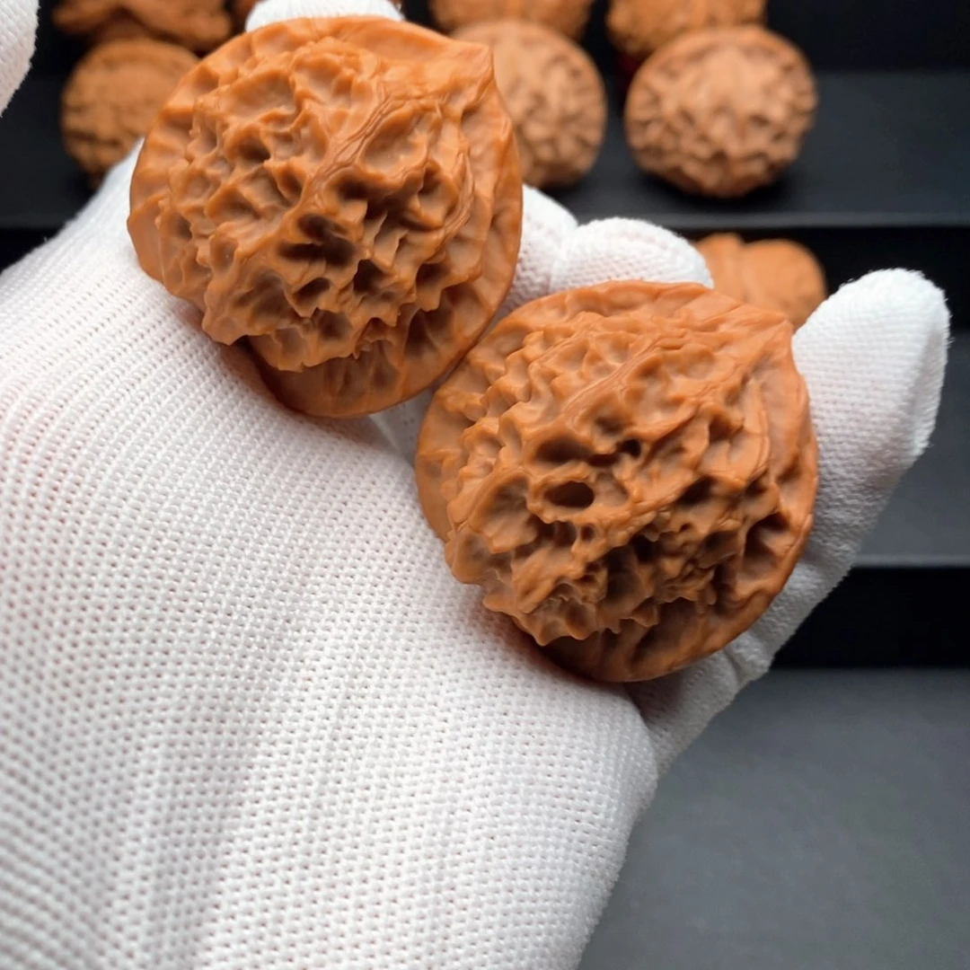 桃核把件41全品野龙鳞