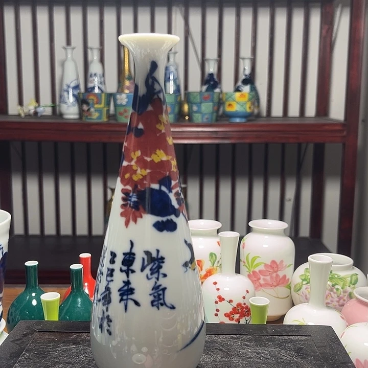 摆件陶景德镇陶瓷高20cm