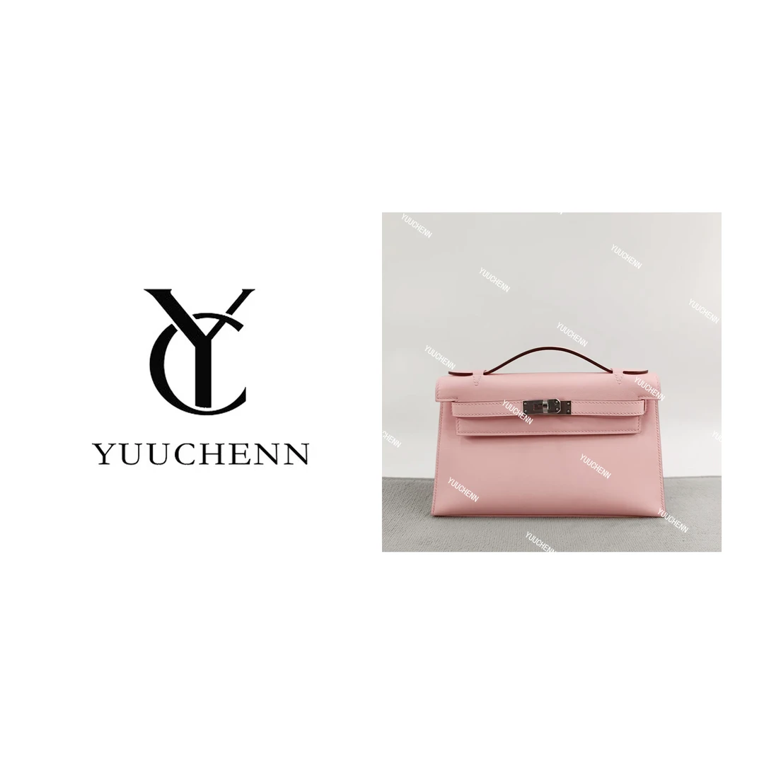 YUUCHENN【手工定制】22cm原创设计高定真皮包 HH4585