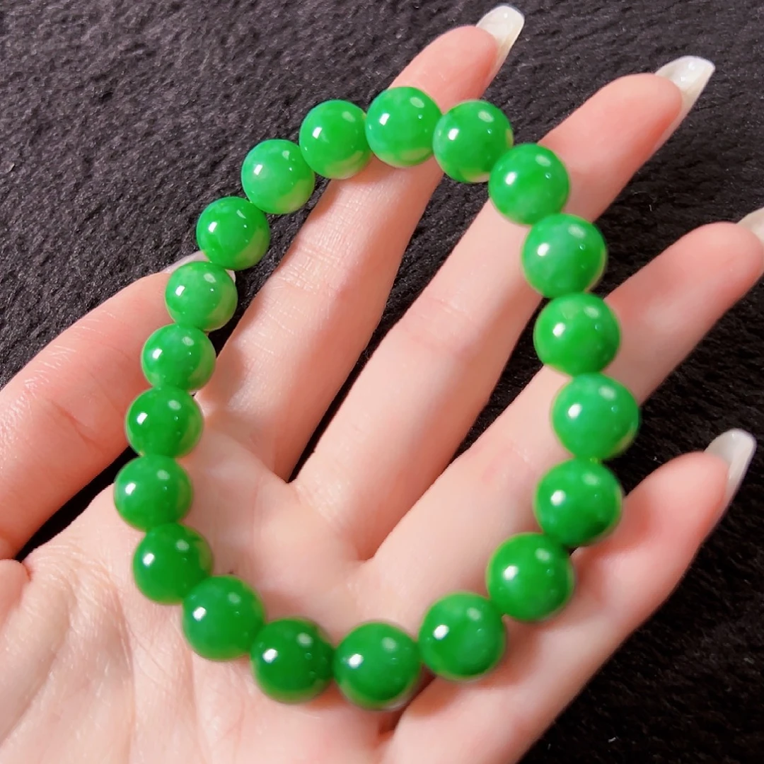 翡翠未镶嵌手串签收后24小时鉴赏期，过时不退