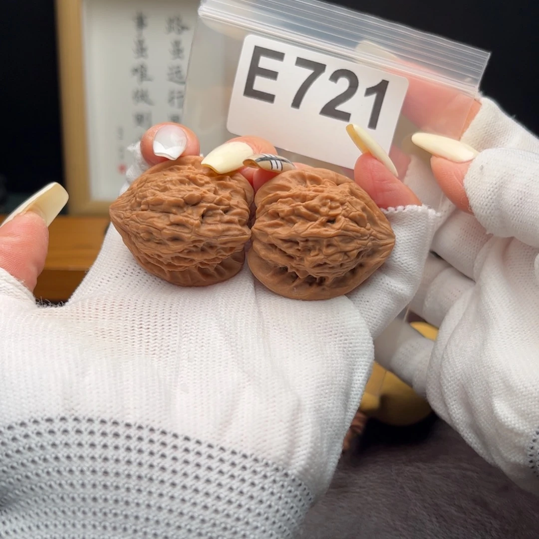 把件文玩核桃34七步沟e721