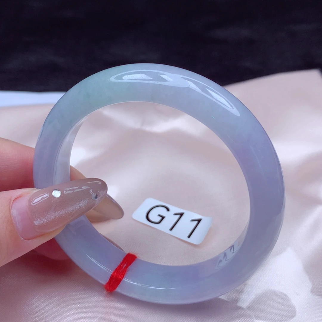 翡翠未镶嵌手镯手镯54