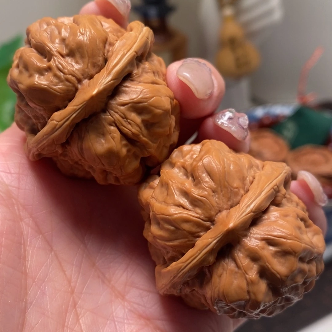 文玩核桃把件41尺寸蛤蟆头