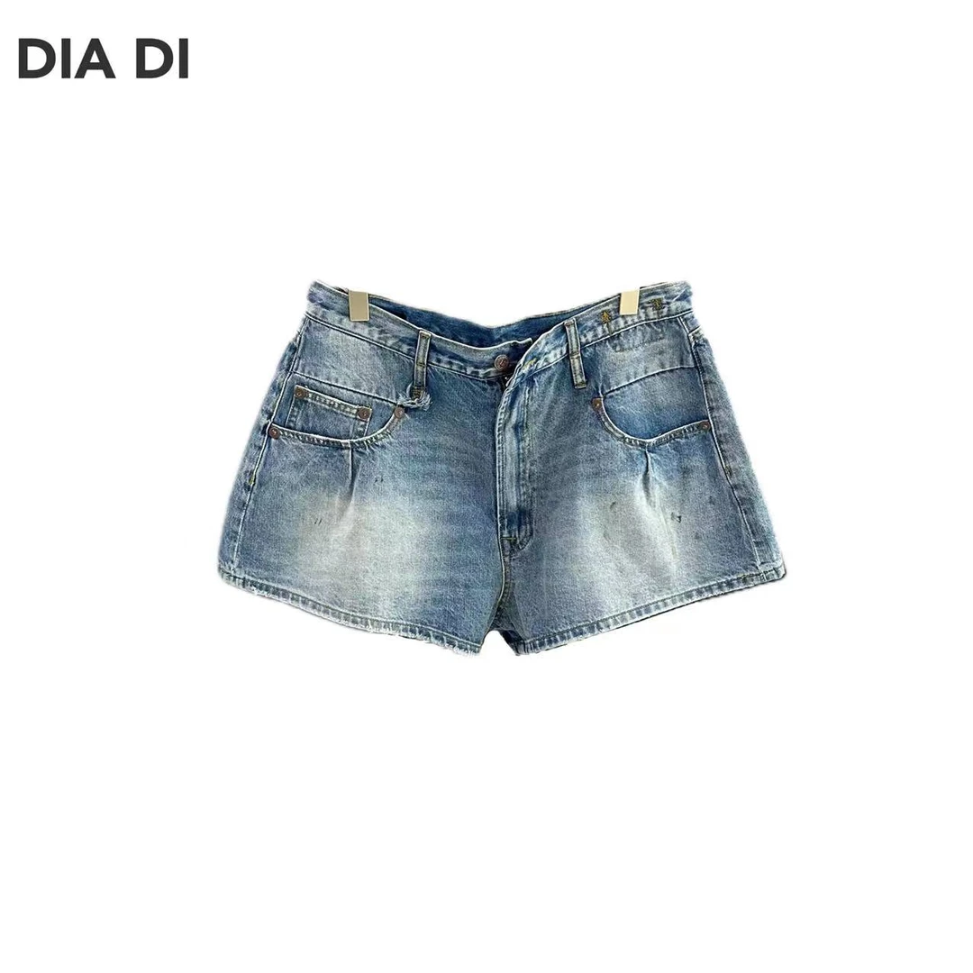 D STUDIO 脏脏牛仔短裤 D0859