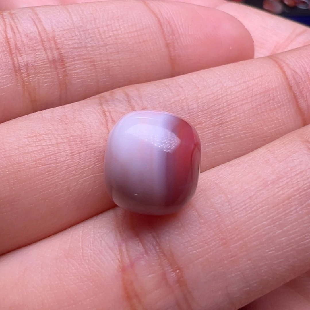 南红玛瑙未镶嵌珠宝奇石瓷白特色老型11.7