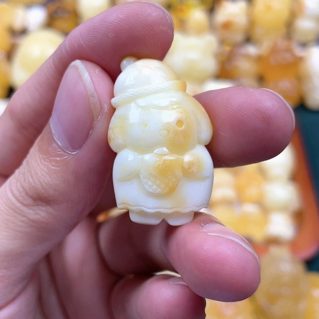 琥珀裸石未镶嵌蜜蜡