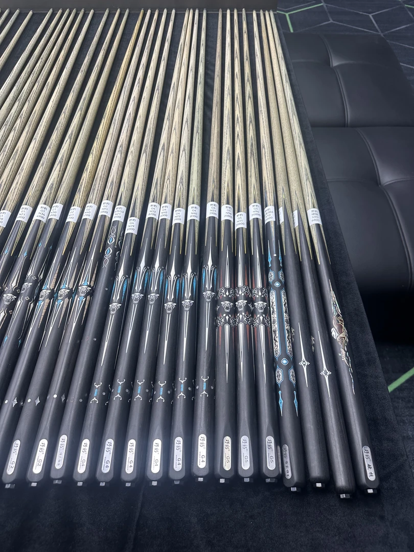 小头台球杆适用于中式八球斯诺克职业打感球杆