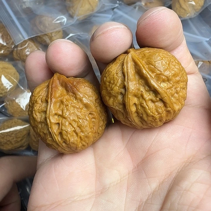 文玩核桃把件13号三棱3334尺