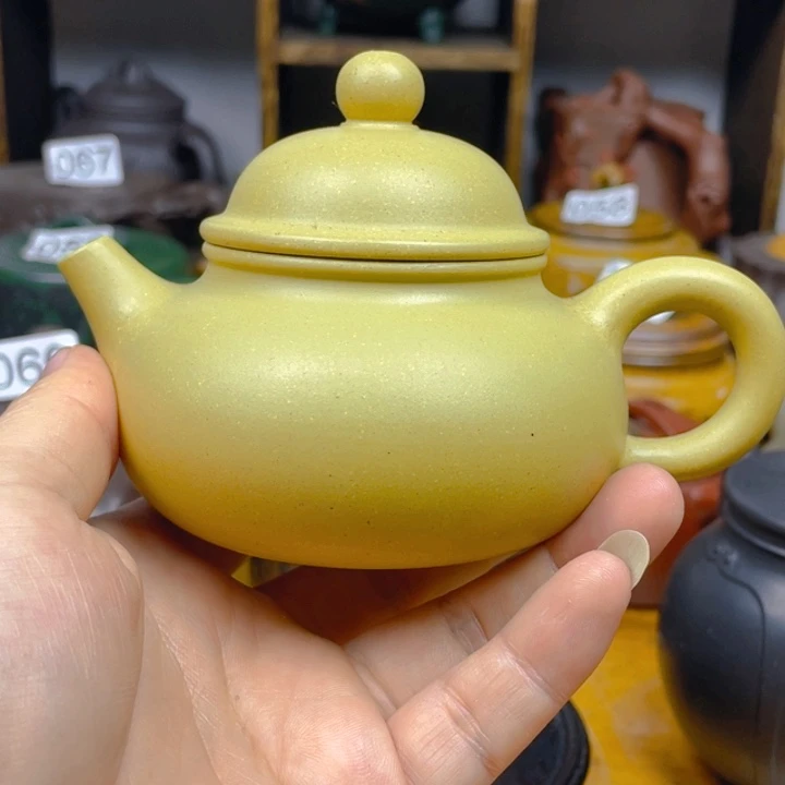 茶壶紫砂紫砂壶本山段泥容天160cc