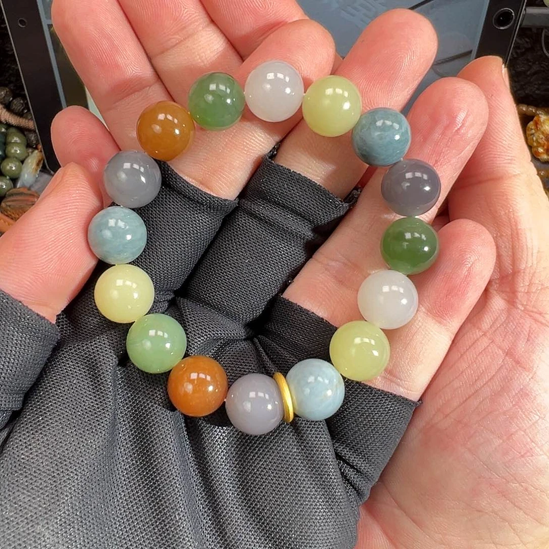 手串未镶嵌和田玉新品