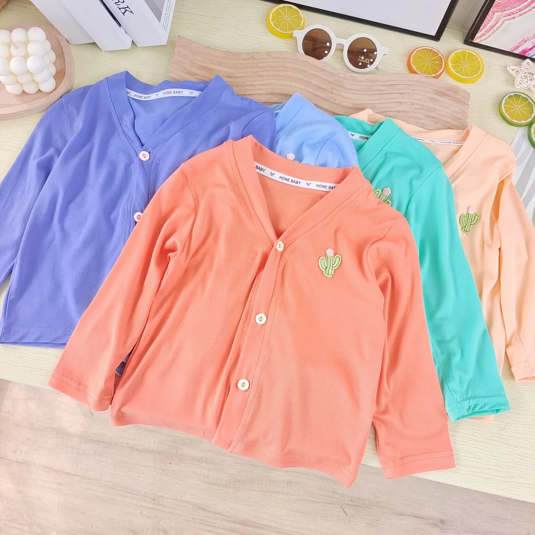 【轻薄防晒衣】X063夏季薄款宝宝防晒衣儿童空调衫开衫防晒衣外套