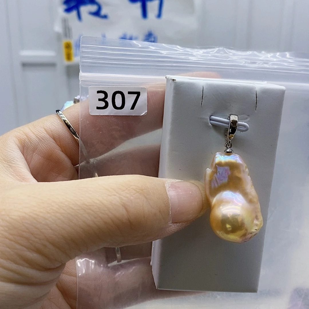 颈饰合金淡水珍珠