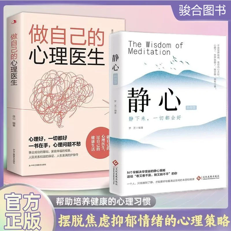 静心战胜焦虑疗愈情绪做自己的心理医生摆脱压力的心理策略书籍