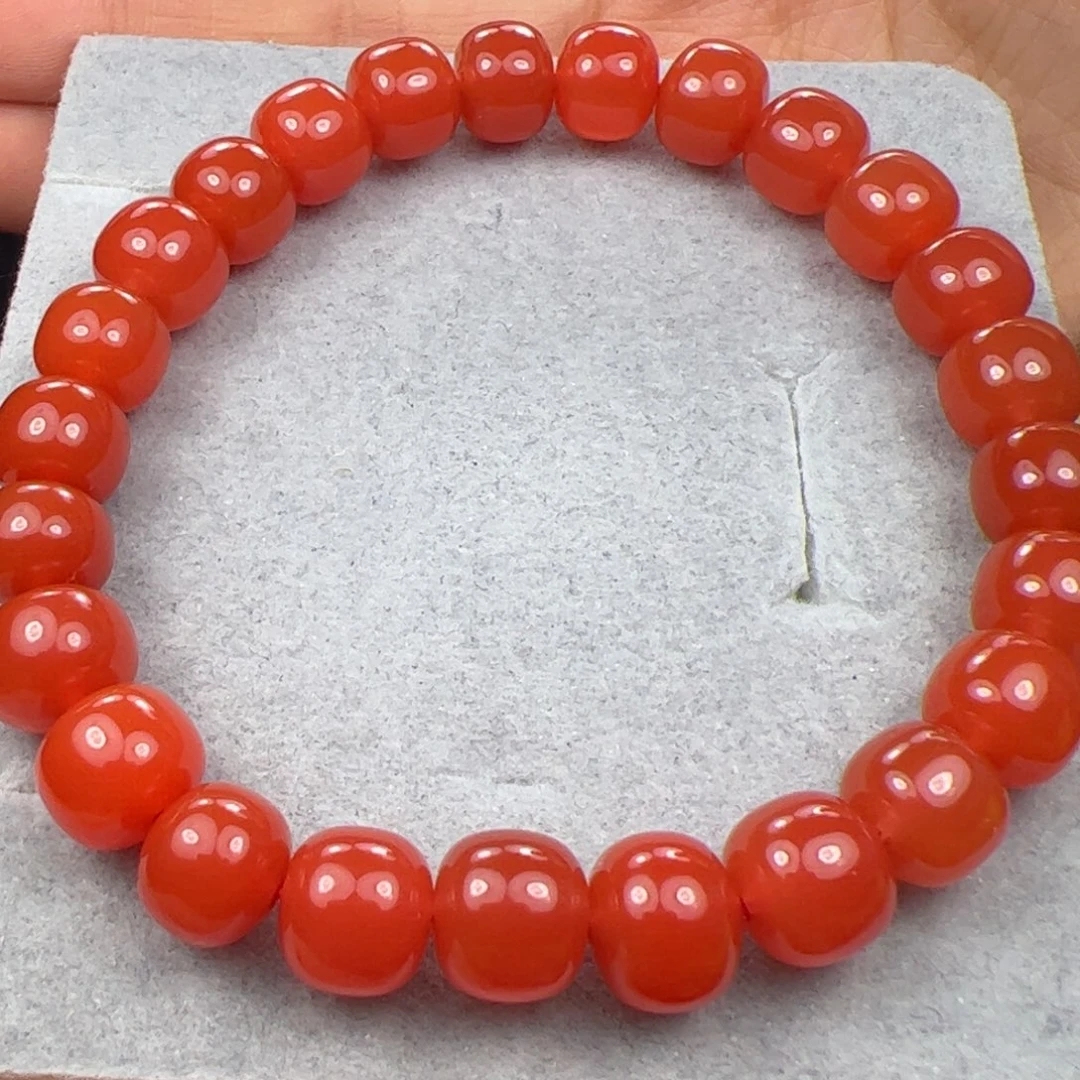 未镶嵌手串南红玛瑙