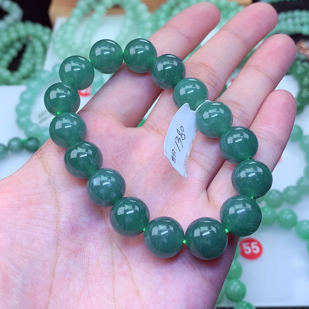 翡翠未镶嵌毛衣链