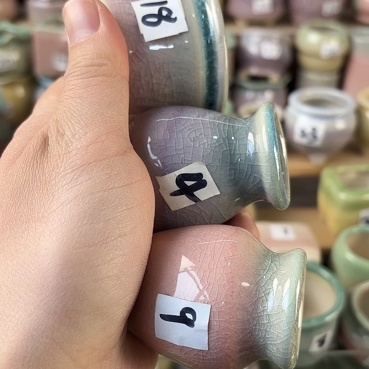 红陶量货/口高深浅搭配发12个