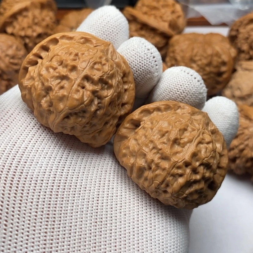 【闪购商品】文玩核桃把件哈*哈2南瓜