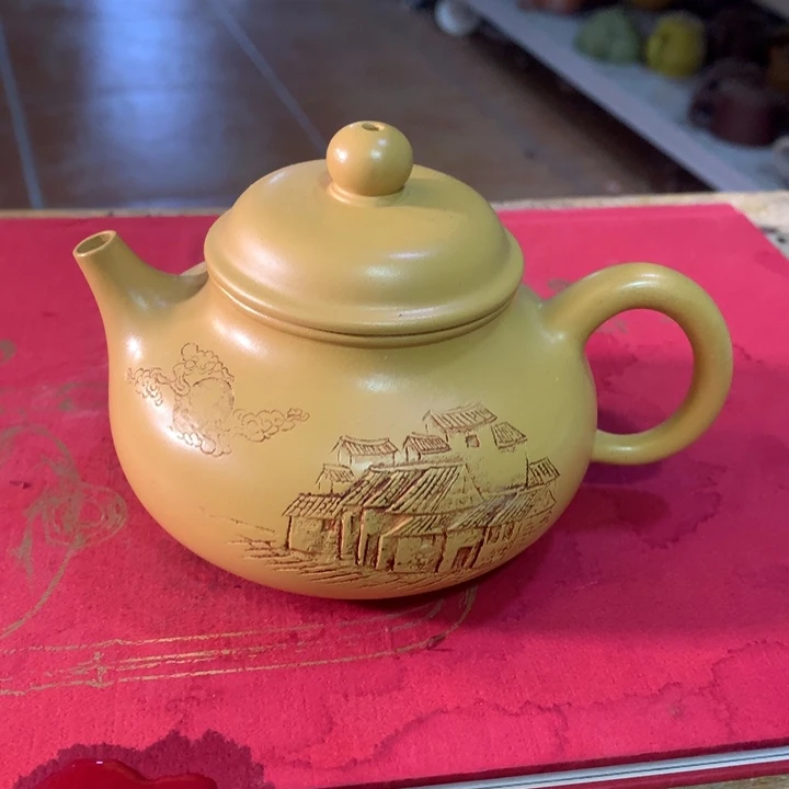 紫砂茶壶原矿手工153