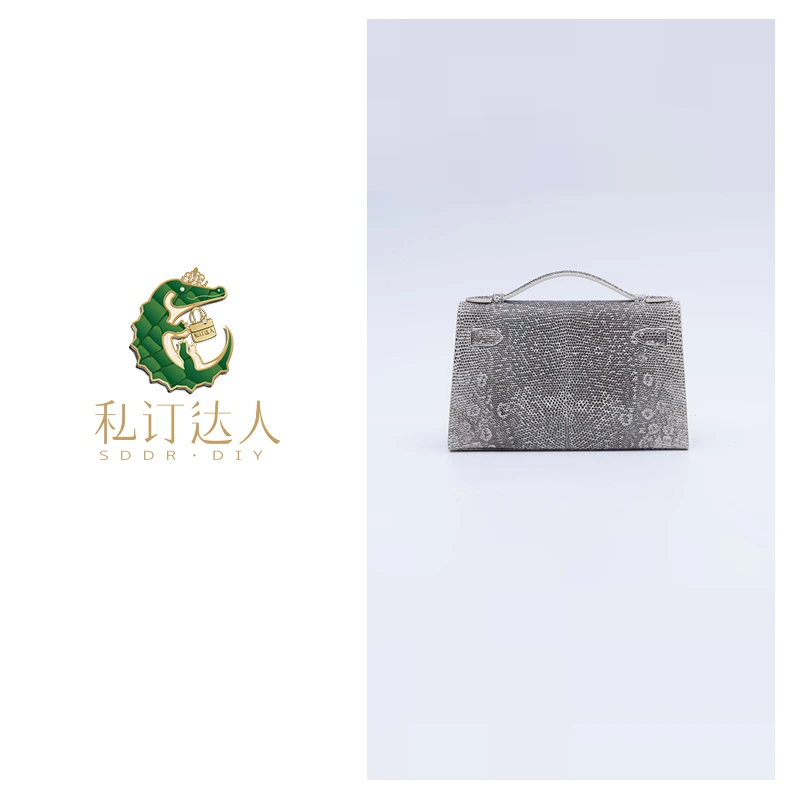 私订达人2025春夏新时尚百搭蜥蜴皮经典女包.