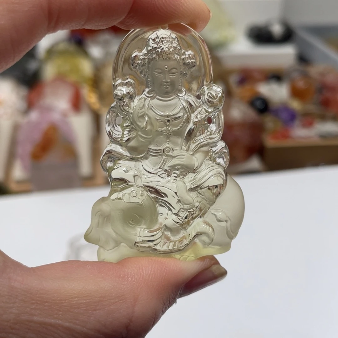 水晶颈饰未镶嵌定制