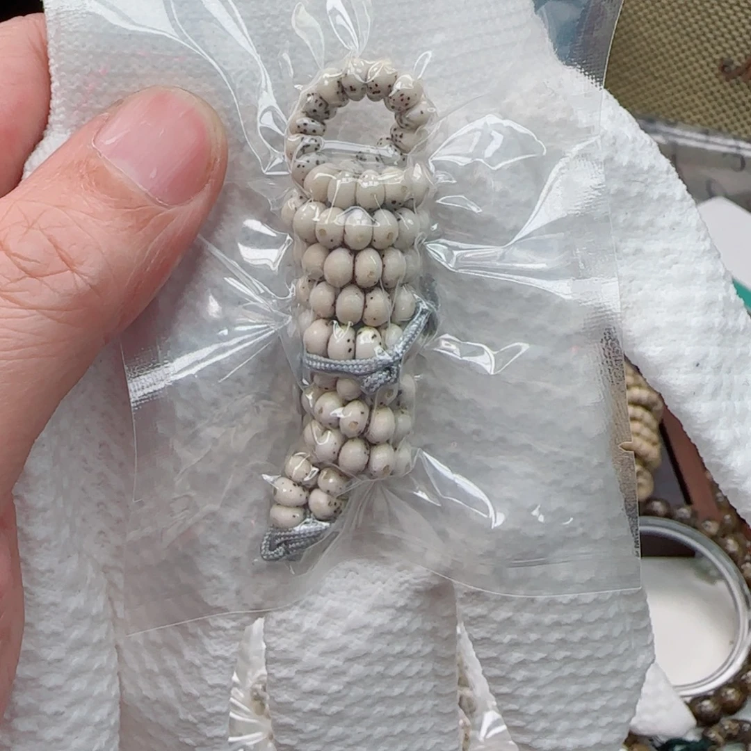 手串星月菩提糯冰手工蒜瓣大肠6mm
