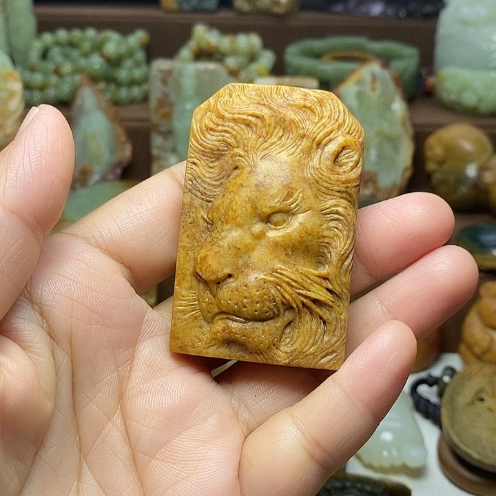 奔***肉岫岩河磨玉（透闪石质玉）未镶嵌颈饰