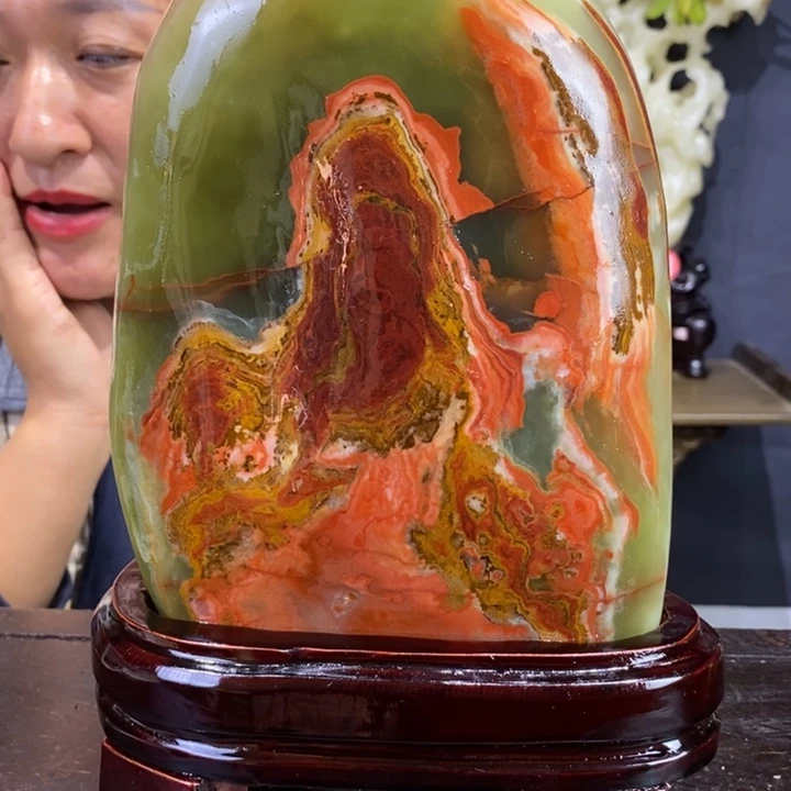 石材精品古青石摆件