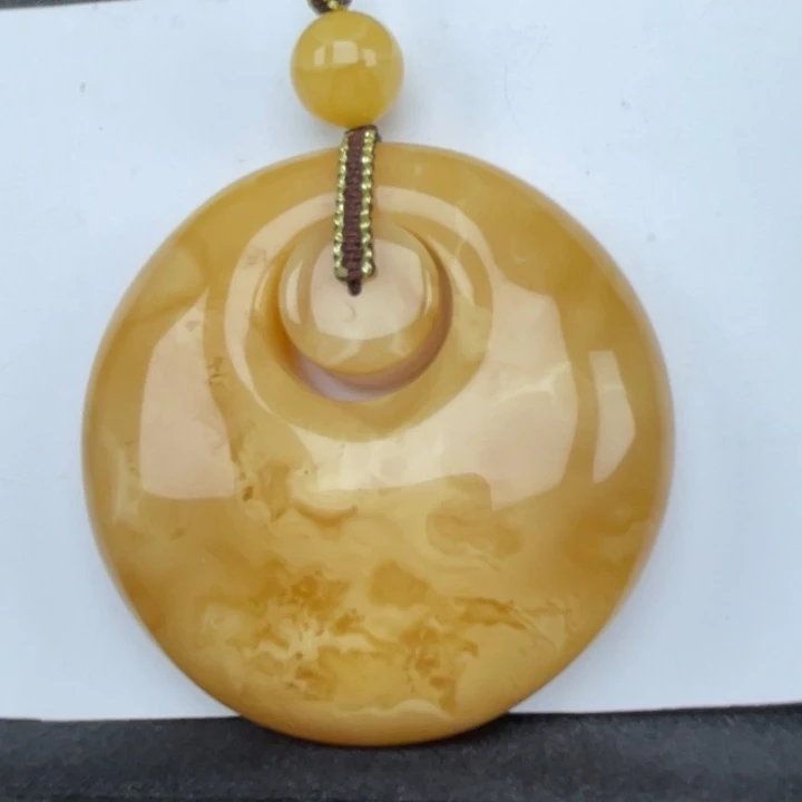 裸石蜜蜡未镶嵌蜜蜡扣重50.5克