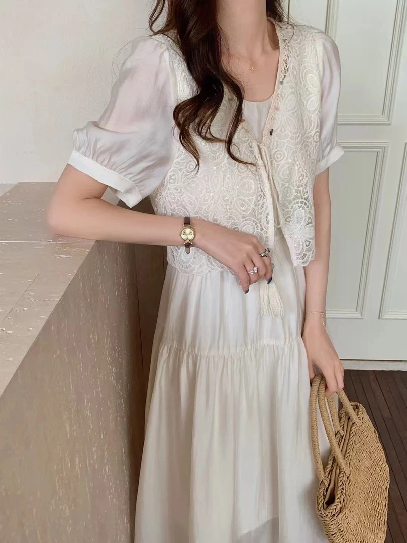 ｛39～49｝显瘦简约气质连衣裙