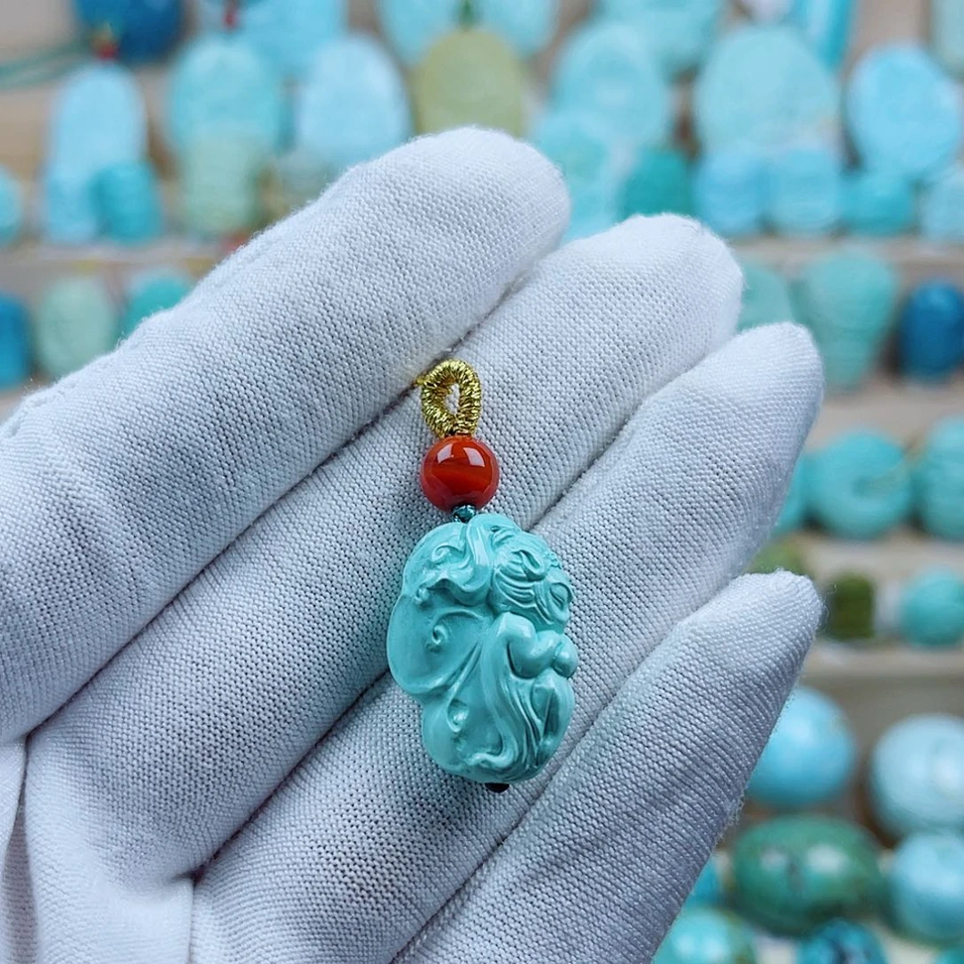 绿松石未镶嵌珠宝奇石