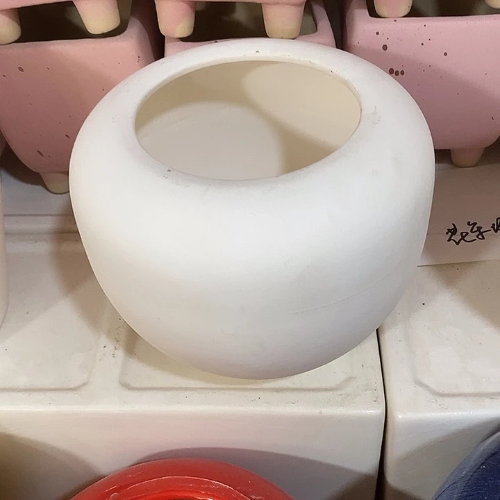 摆件水培陶盆无孔 微瑕介意勿拍