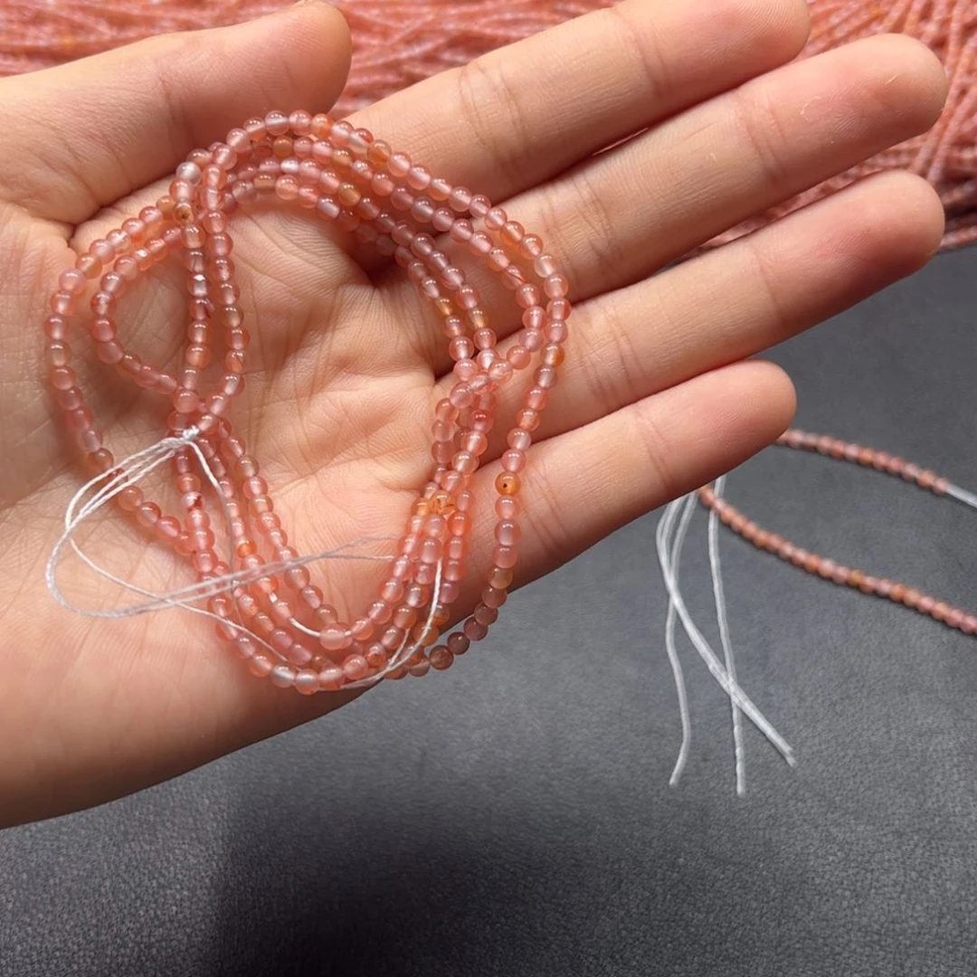 南红玛瑙南红串未镶嵌卡3长串4圈